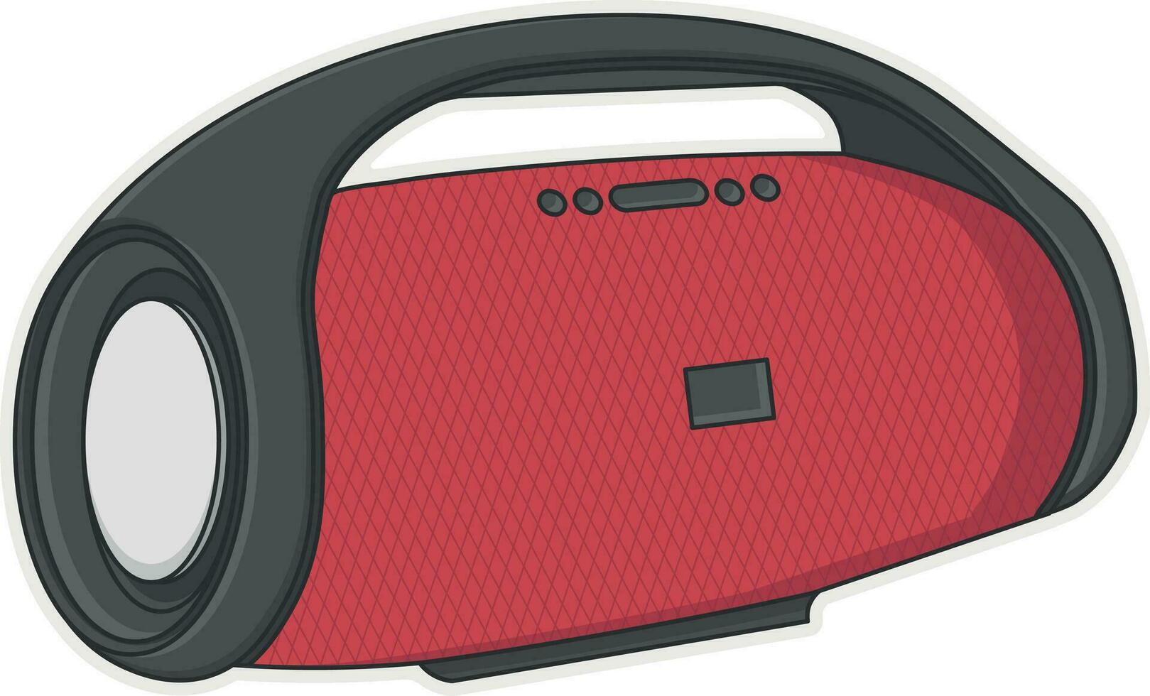portable speaker vector
