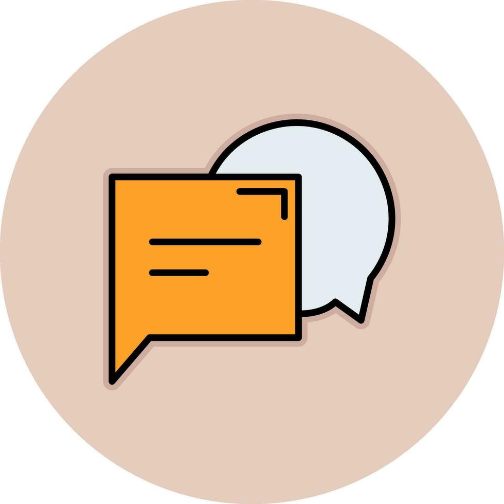 Speech Bubbles Vector Icon