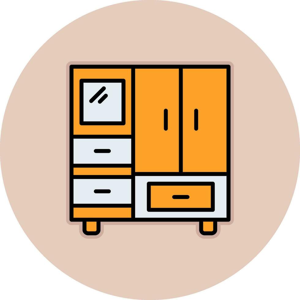 Wardrobe Vector Icon