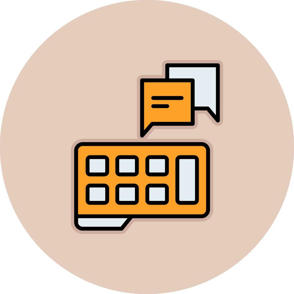 Keyboard Vector Icon
