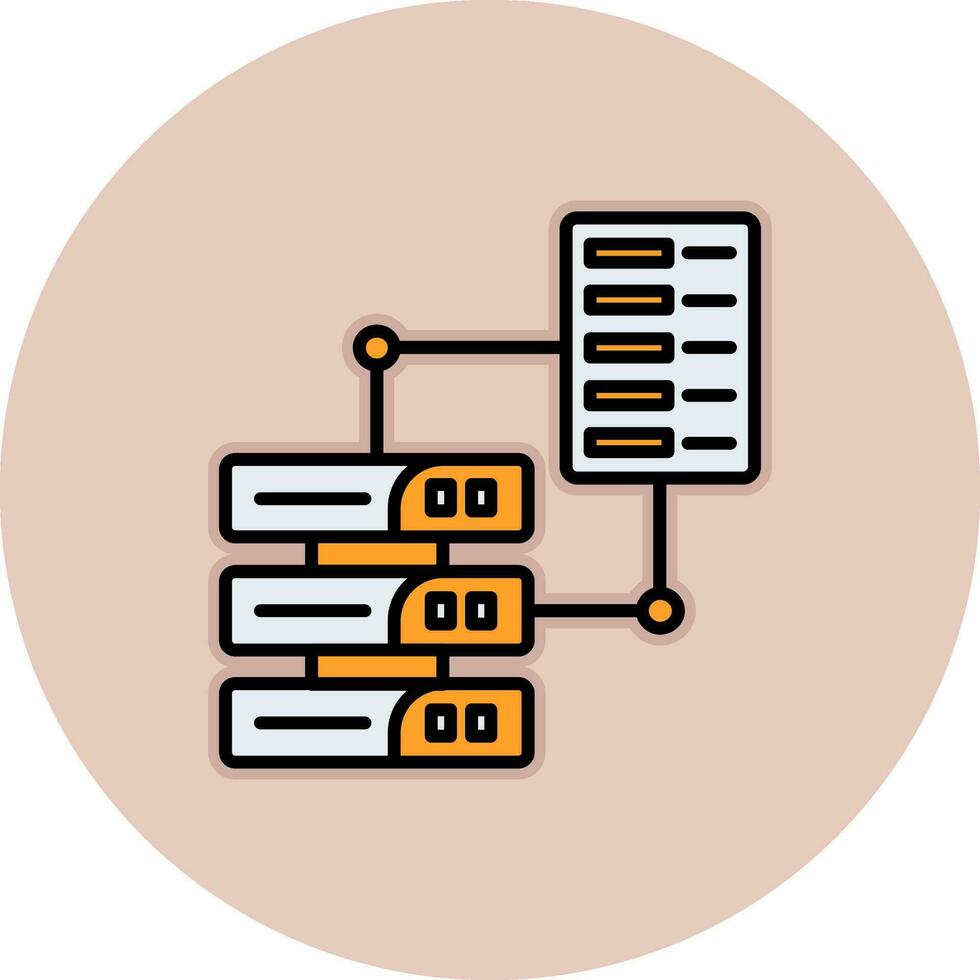 icono de vector de transferencia de datos