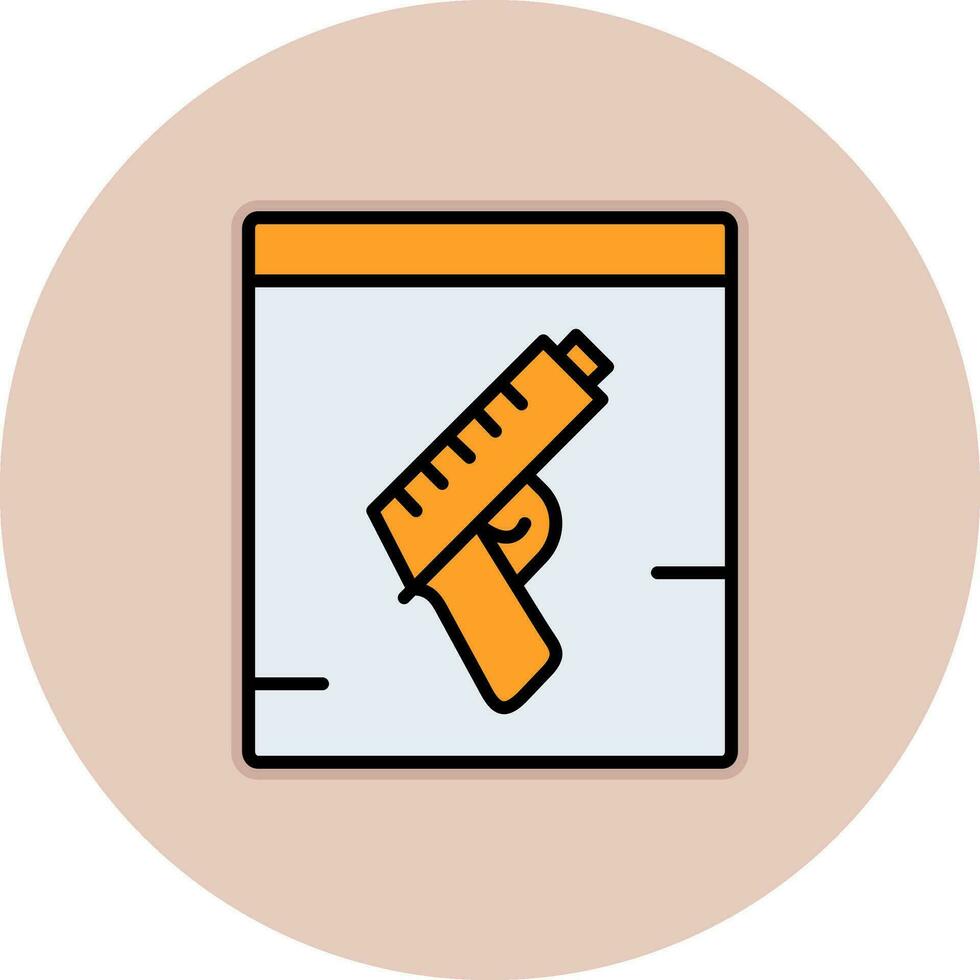 Pistol Vector Icon