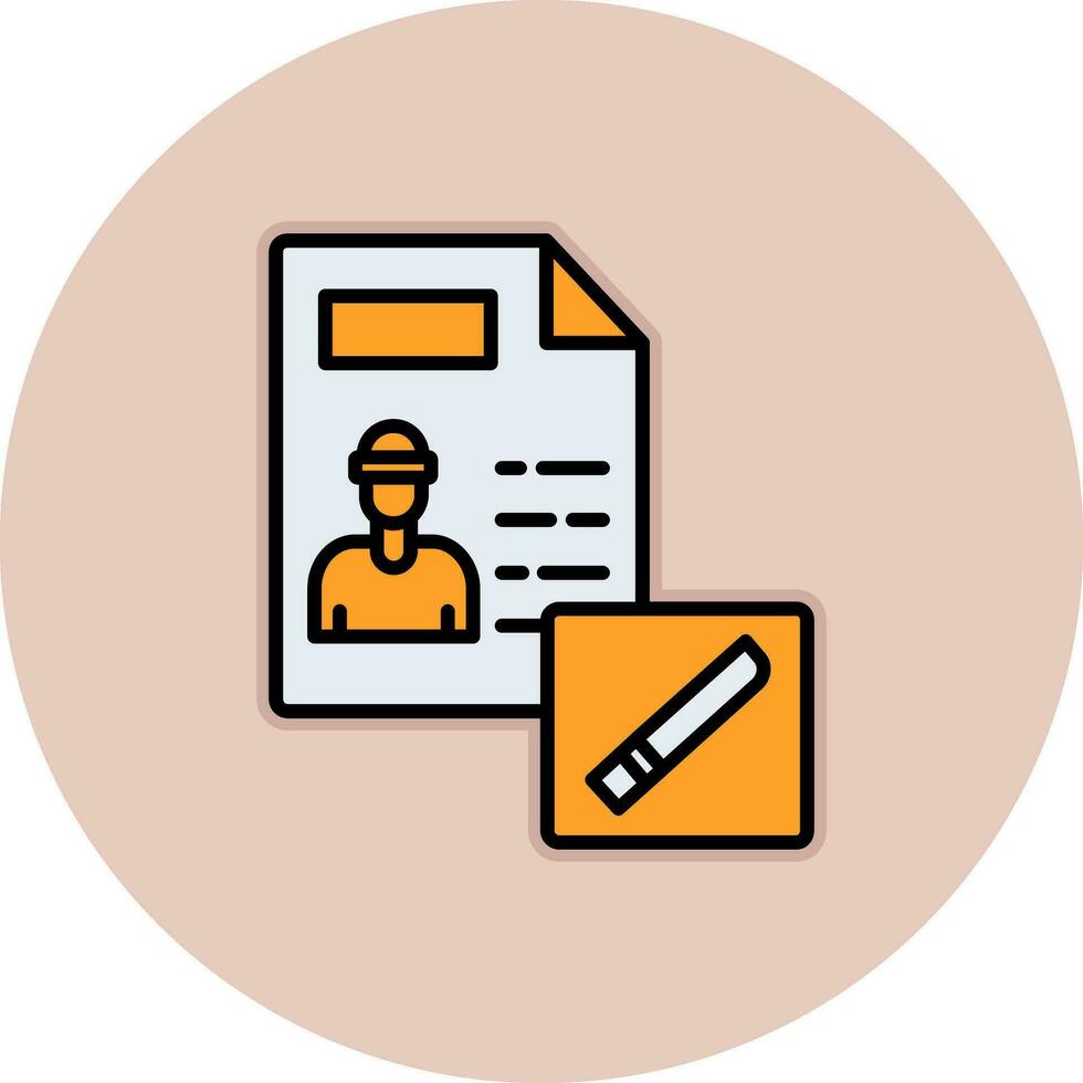 Evidence Vector Icon