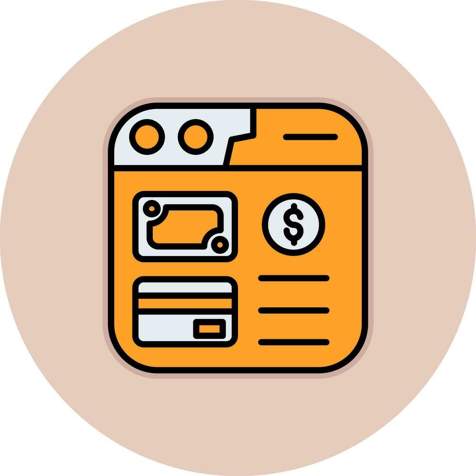 Online Payment Vector Icon