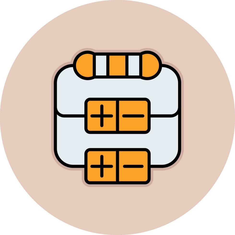 Resistor Vector Icon