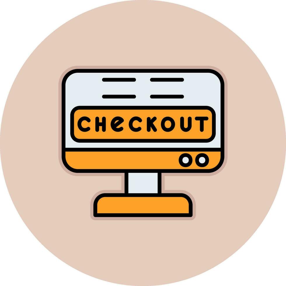 Checkout Vector Icon