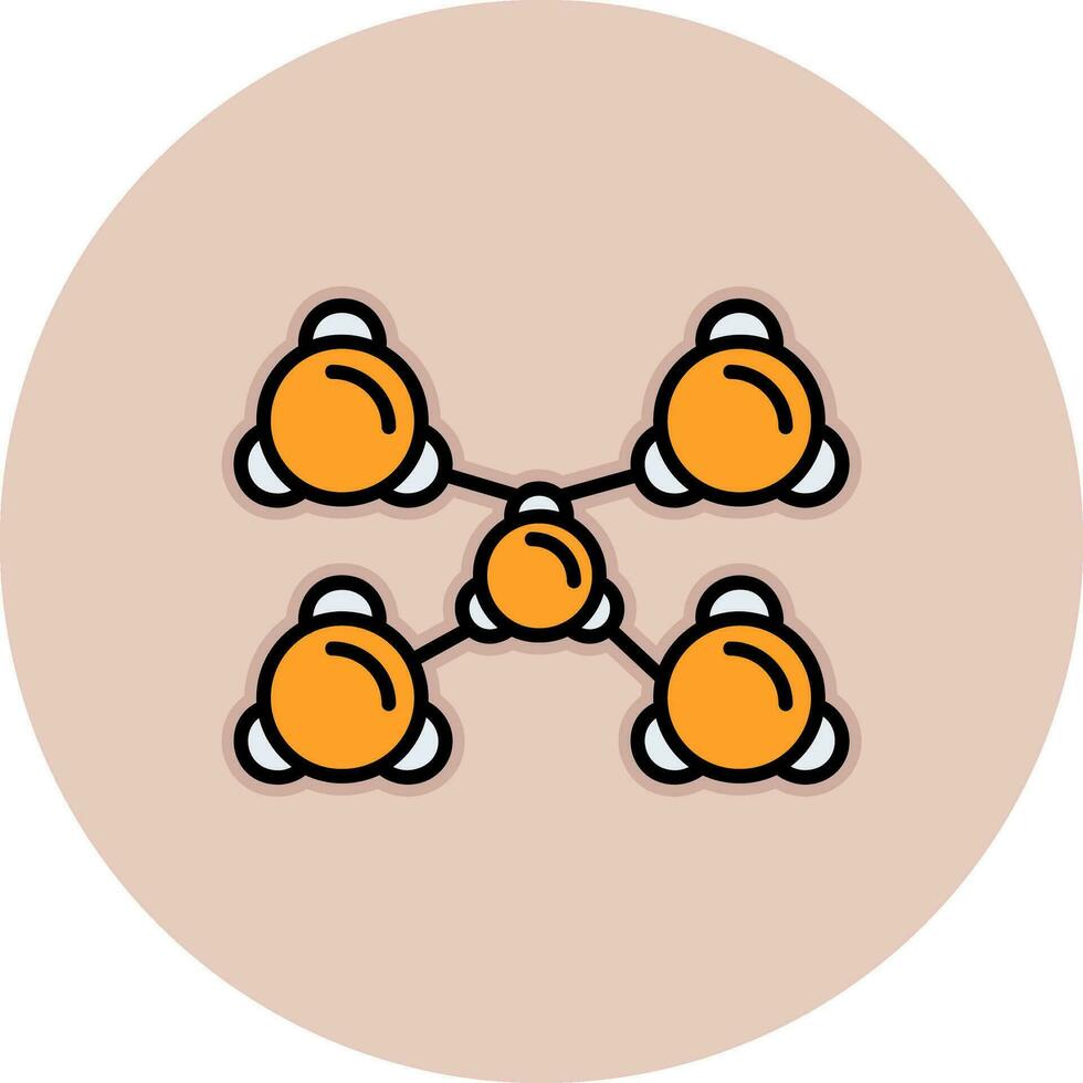 Molecule Vector Icon