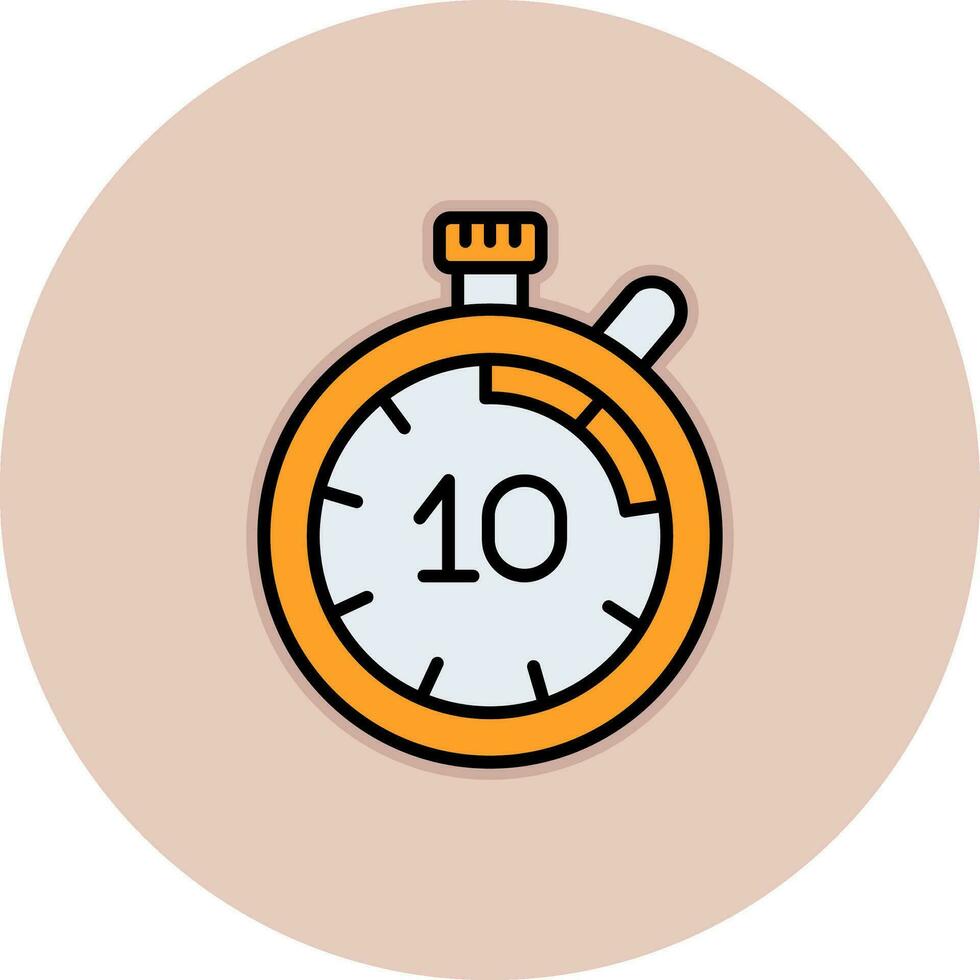 Stopwatch Vector Icon