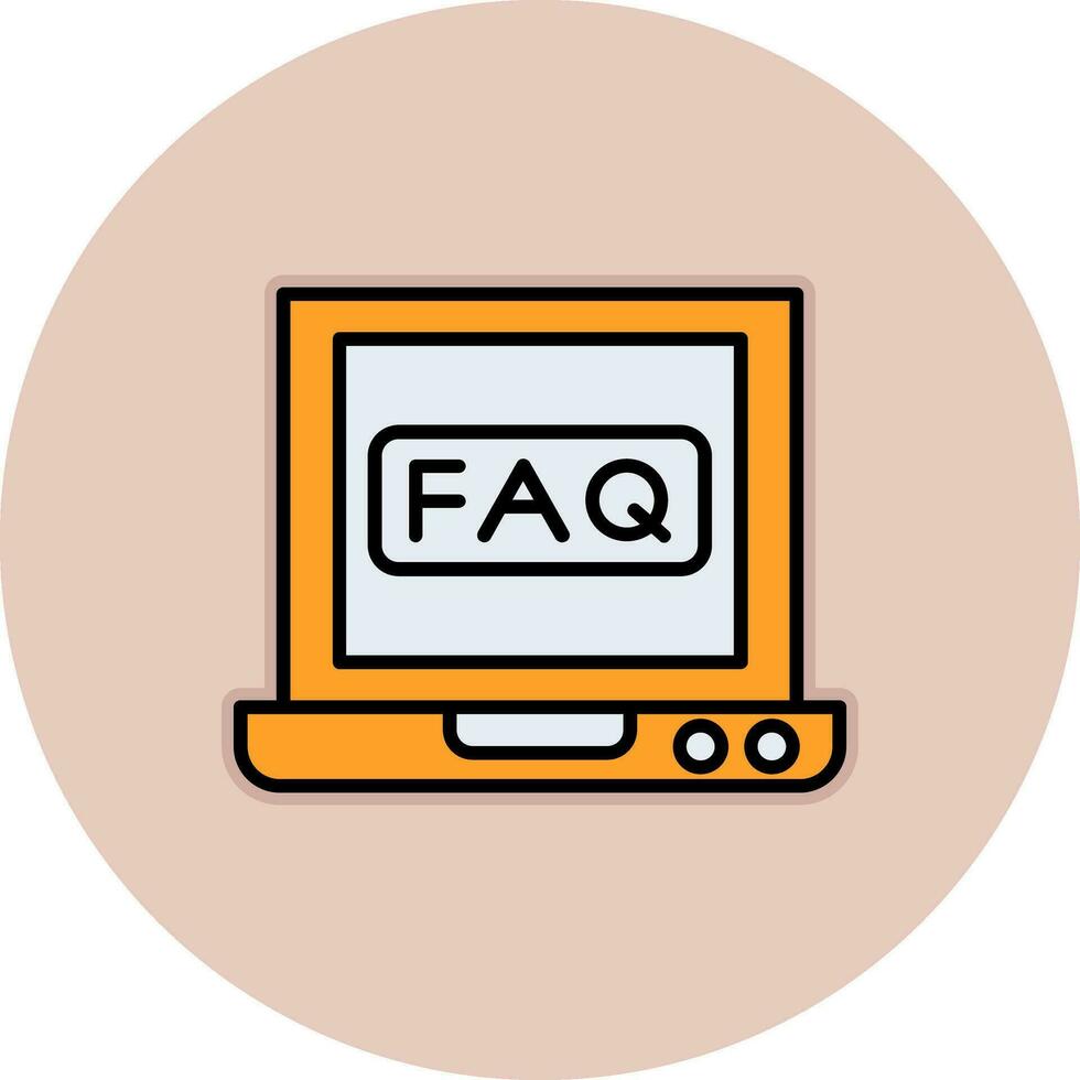 Faq Vector Icon