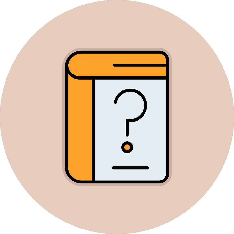 Question book Vector Icon