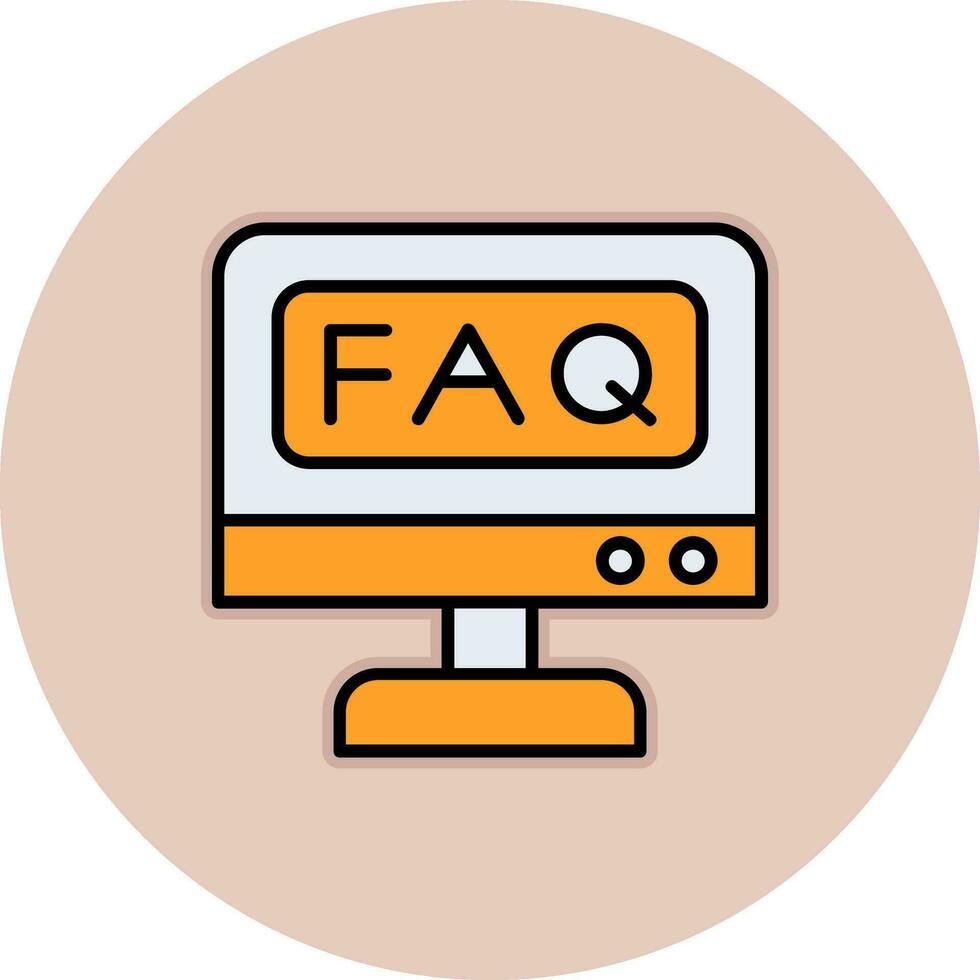 Faq Vector Icon