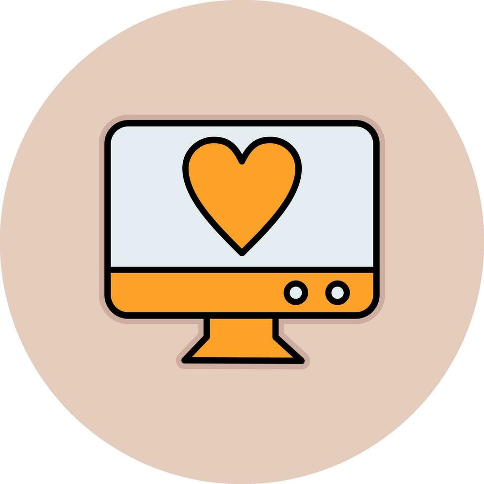 Monitor Vector Icon