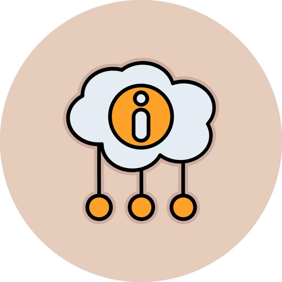 Cloud Computing Vector Icon