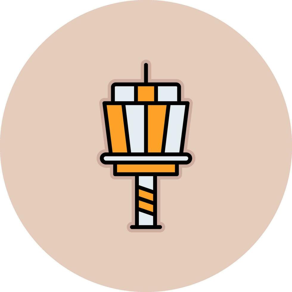 Control Tower Vector Icon