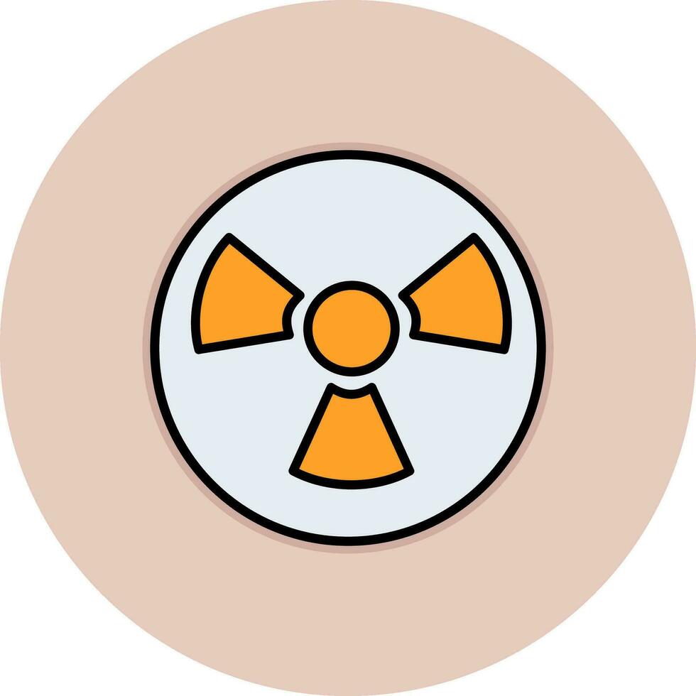 Radiation Vector Icon