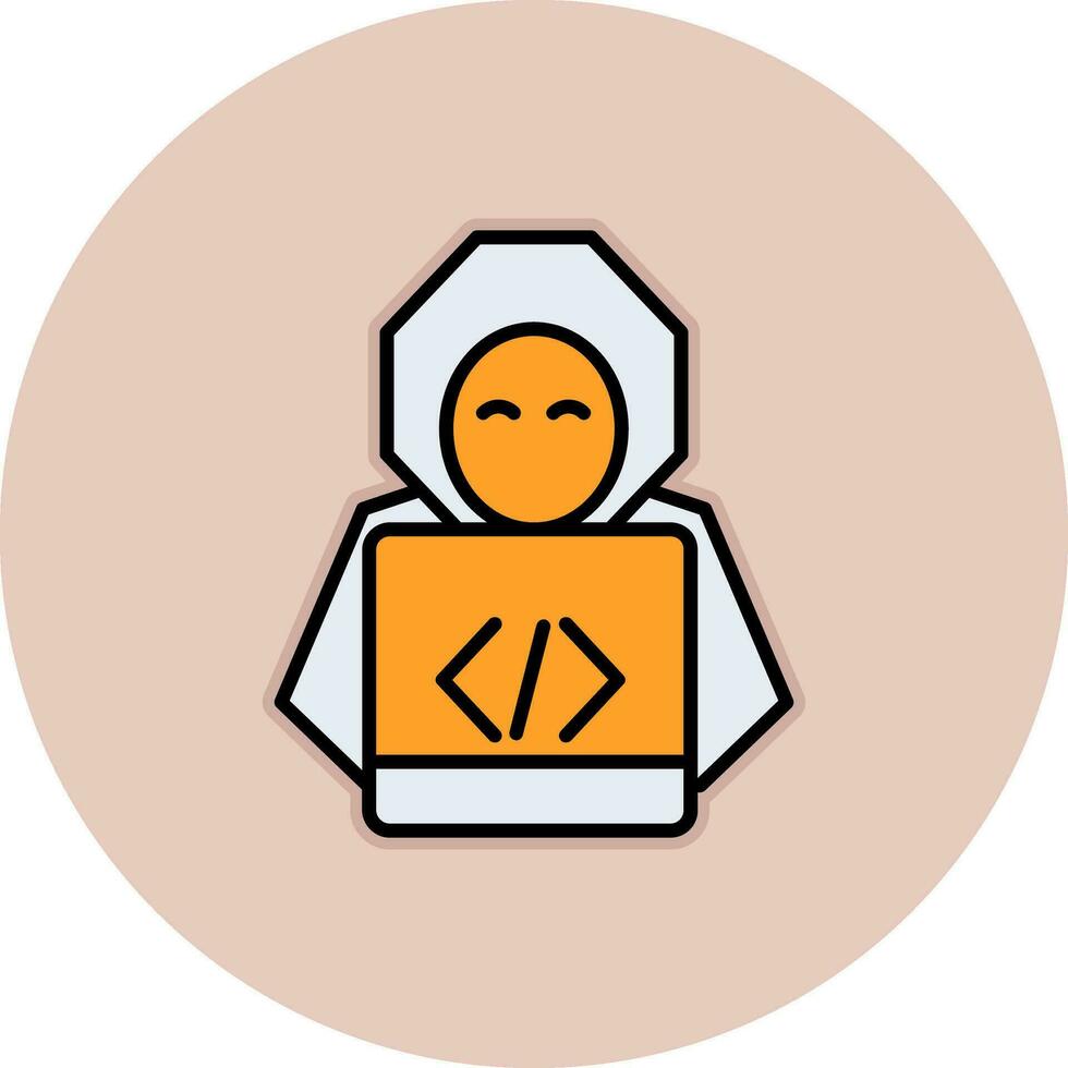 Hacker Vector Icon