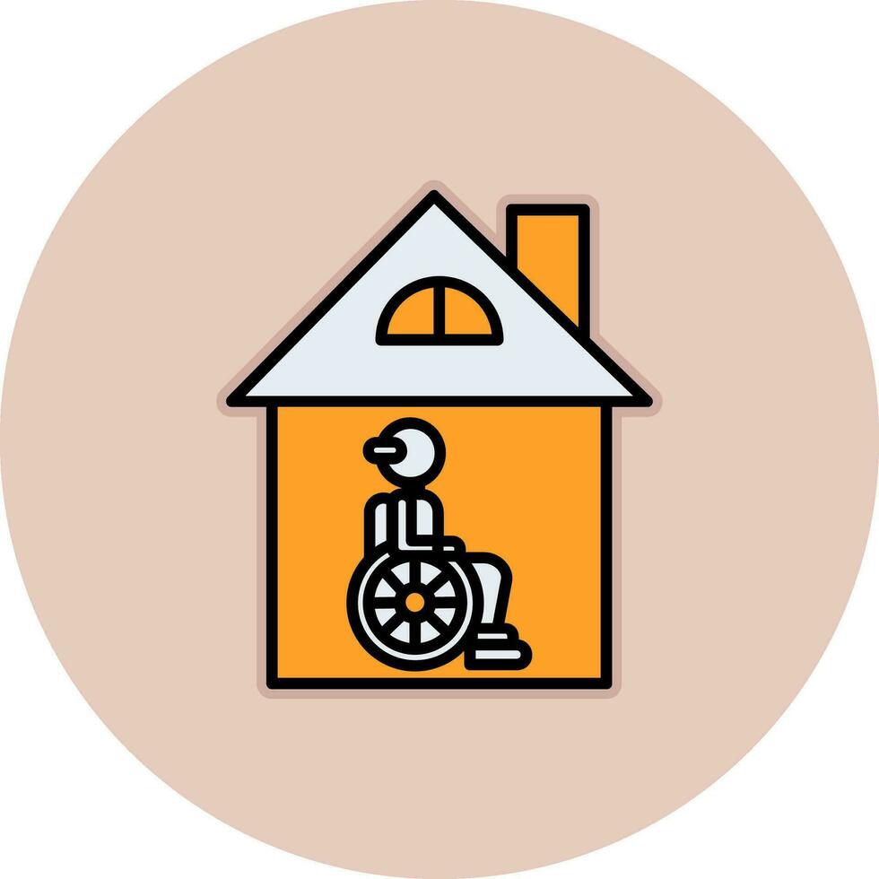 Nursing Home Vector Icon