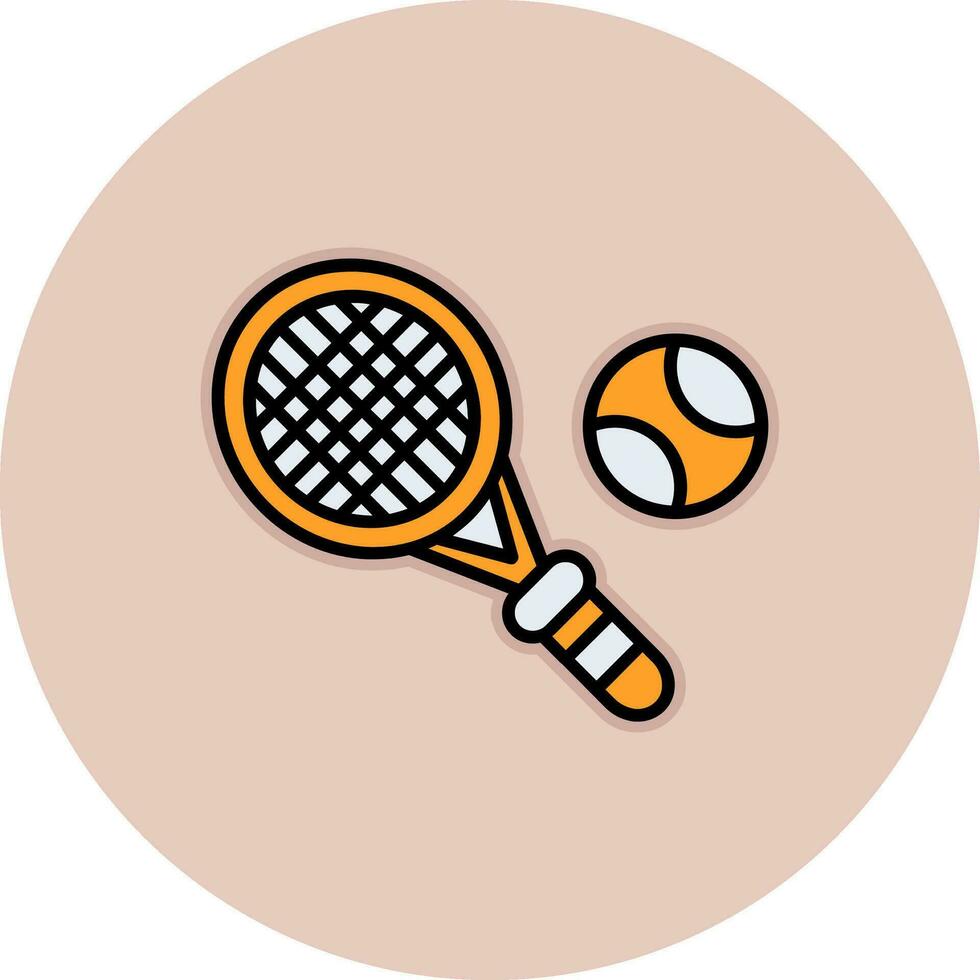 Tennis Vector Icon