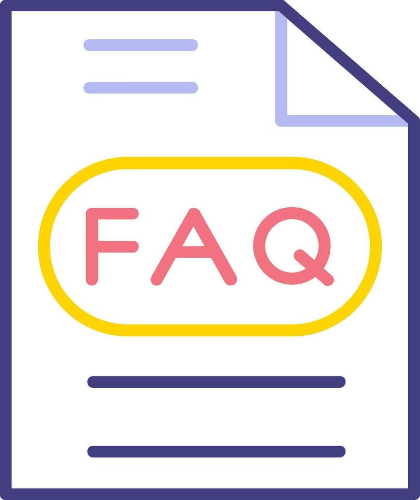 Faq Vector Icon