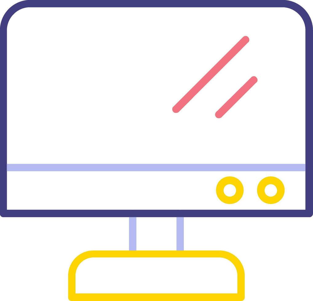 Monitor Vector Icon