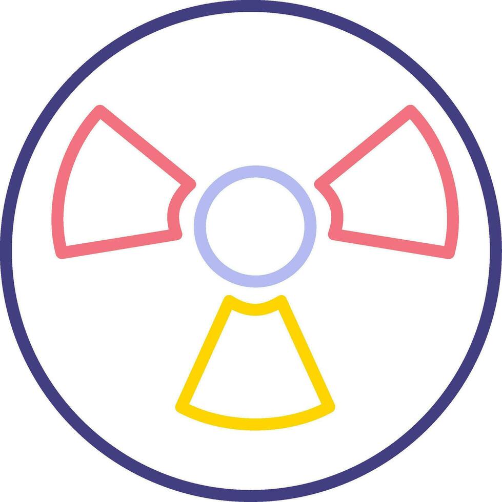 Radiation Vector Icon
