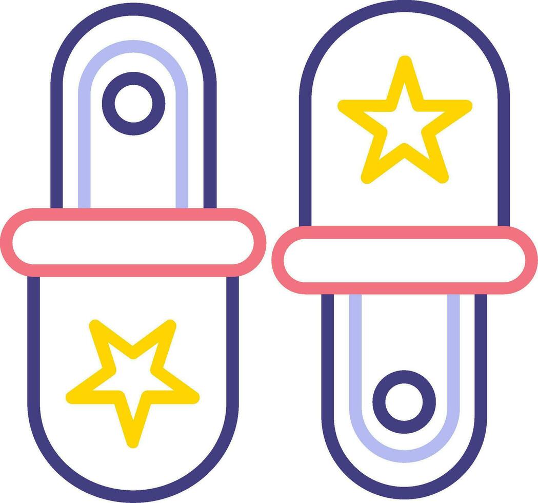 Slippers Vector Icon