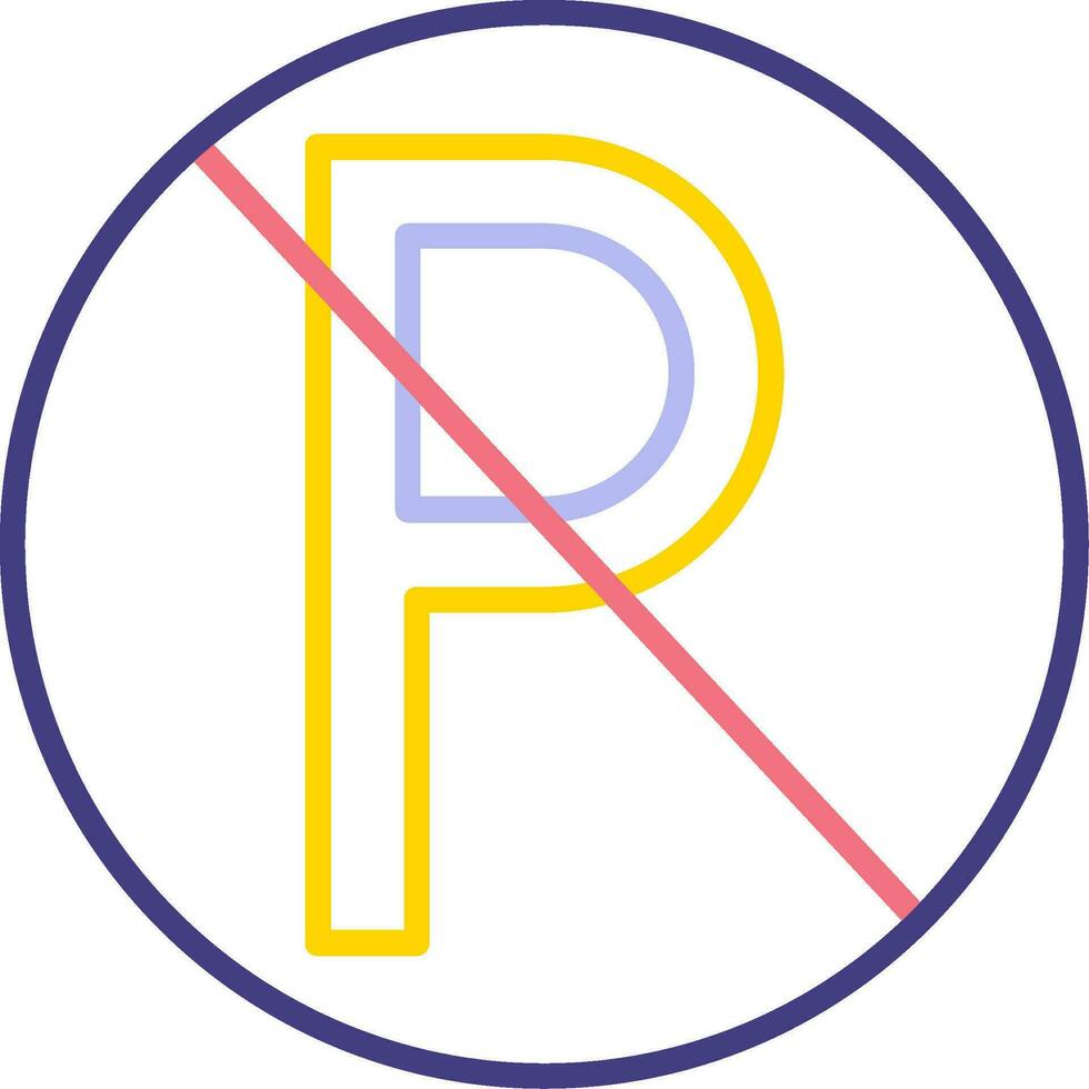 Parking Sign Vector Icon