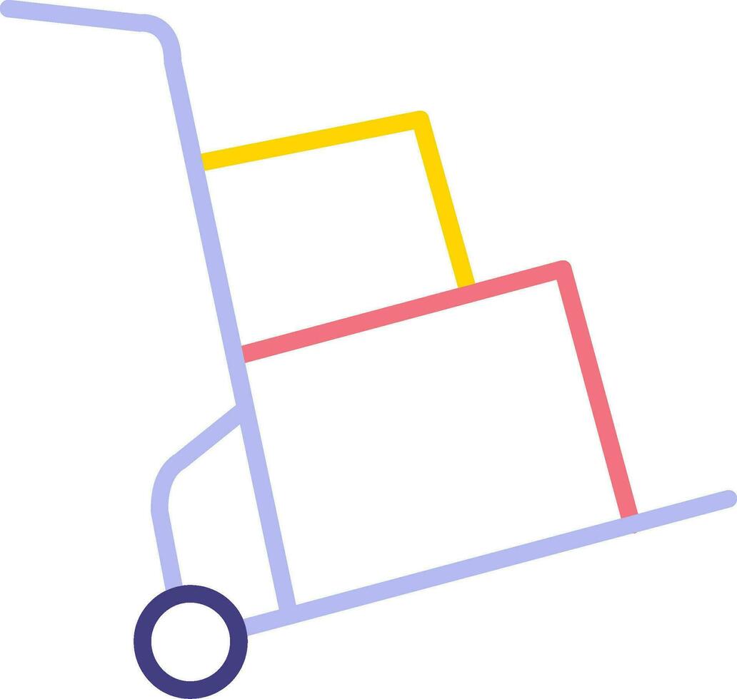 Delivery Cart Vector Icon