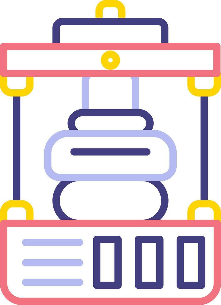 Press Vector Icon