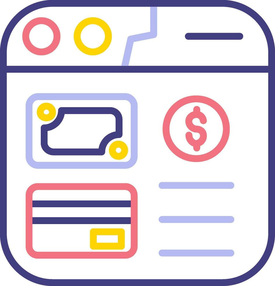 Online Payment Vector Icon