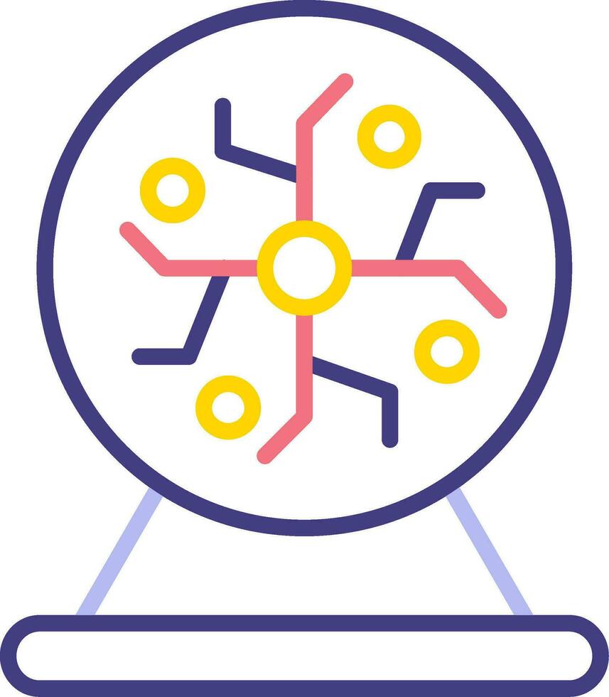 Plasma Ball Vector Icon