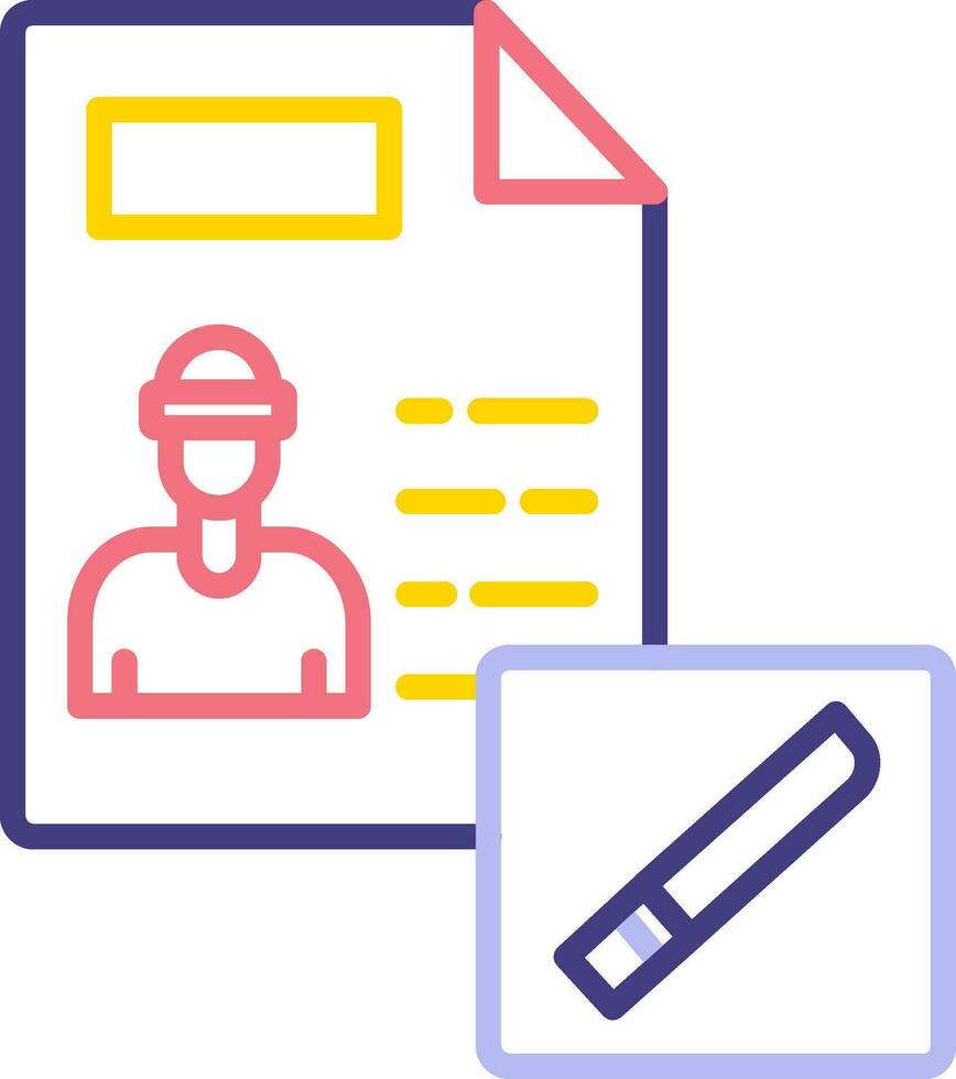 Evidence Vector Icon
