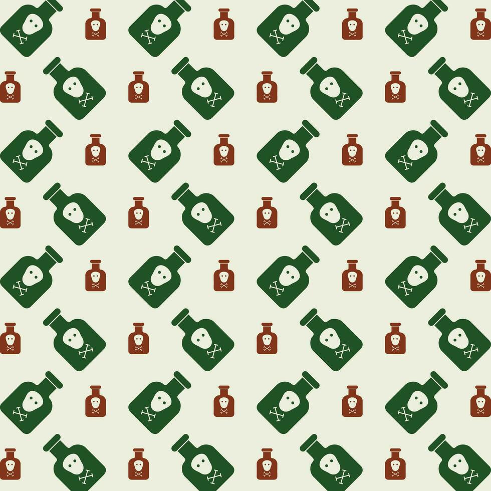 Chemicals natural color repeating trendy pattern vector illustration background