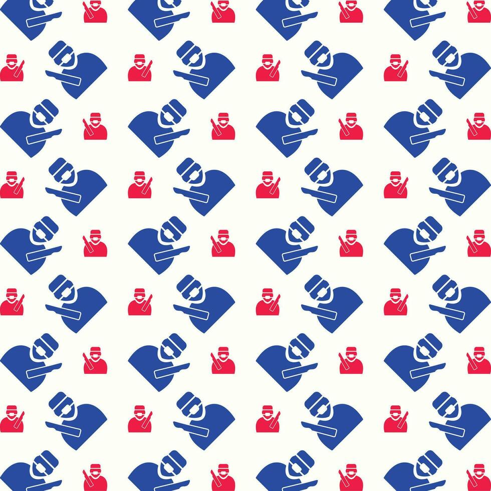 Operation creative design repeating trendy pattern vector illustration background