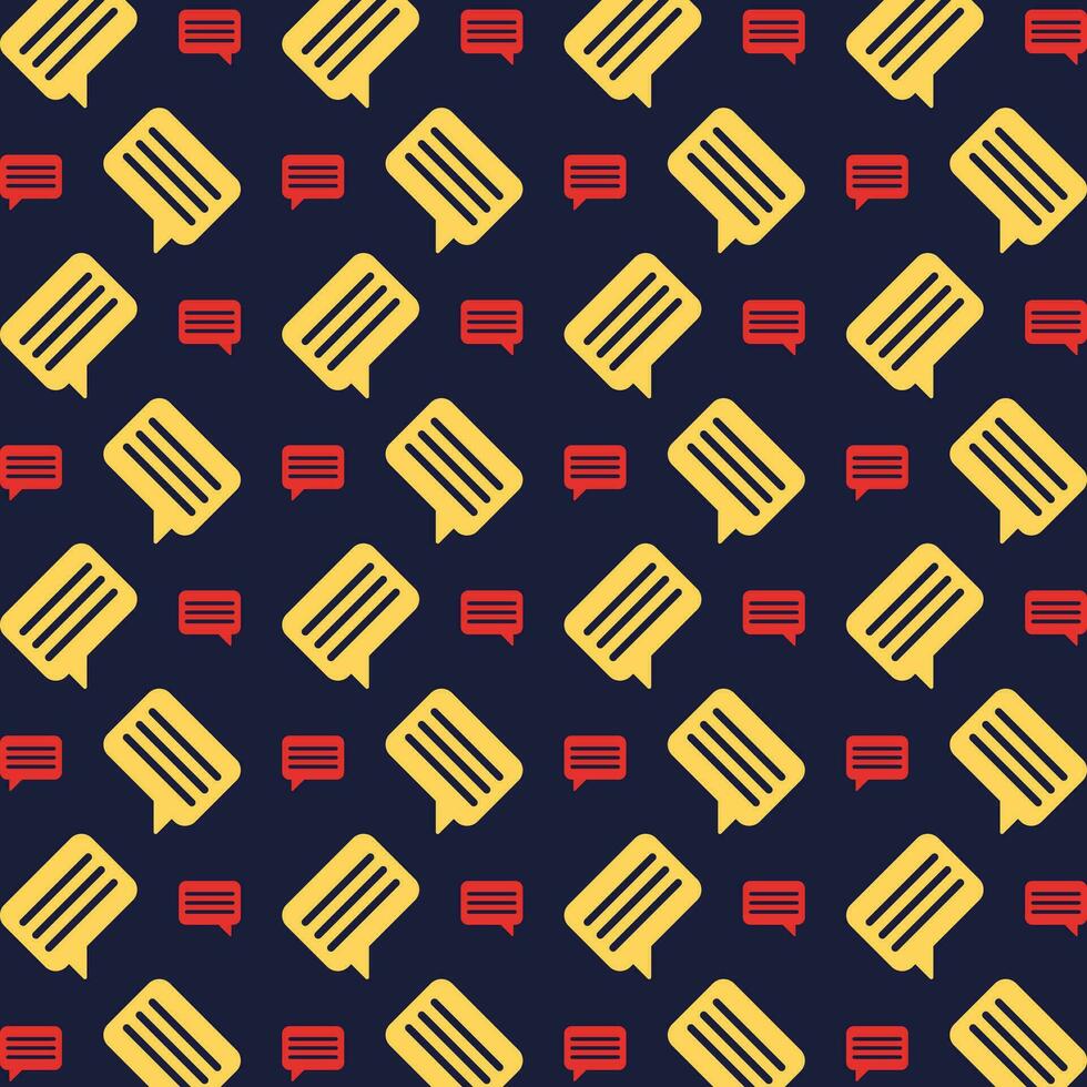 Typing blue background trendy repeating colorful pattern vector illustration