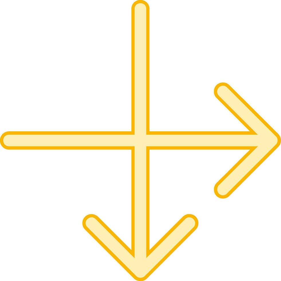 Intersect Vector Icon
