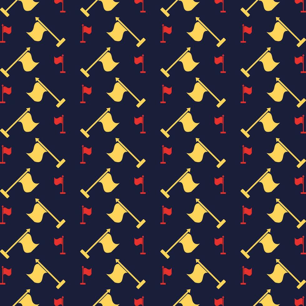 Flag blue background trendy repeating colorful pattern vector illustration
