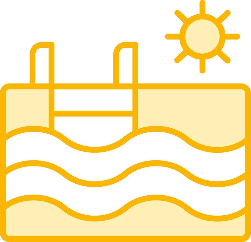 Swimming Pool Vector Icon