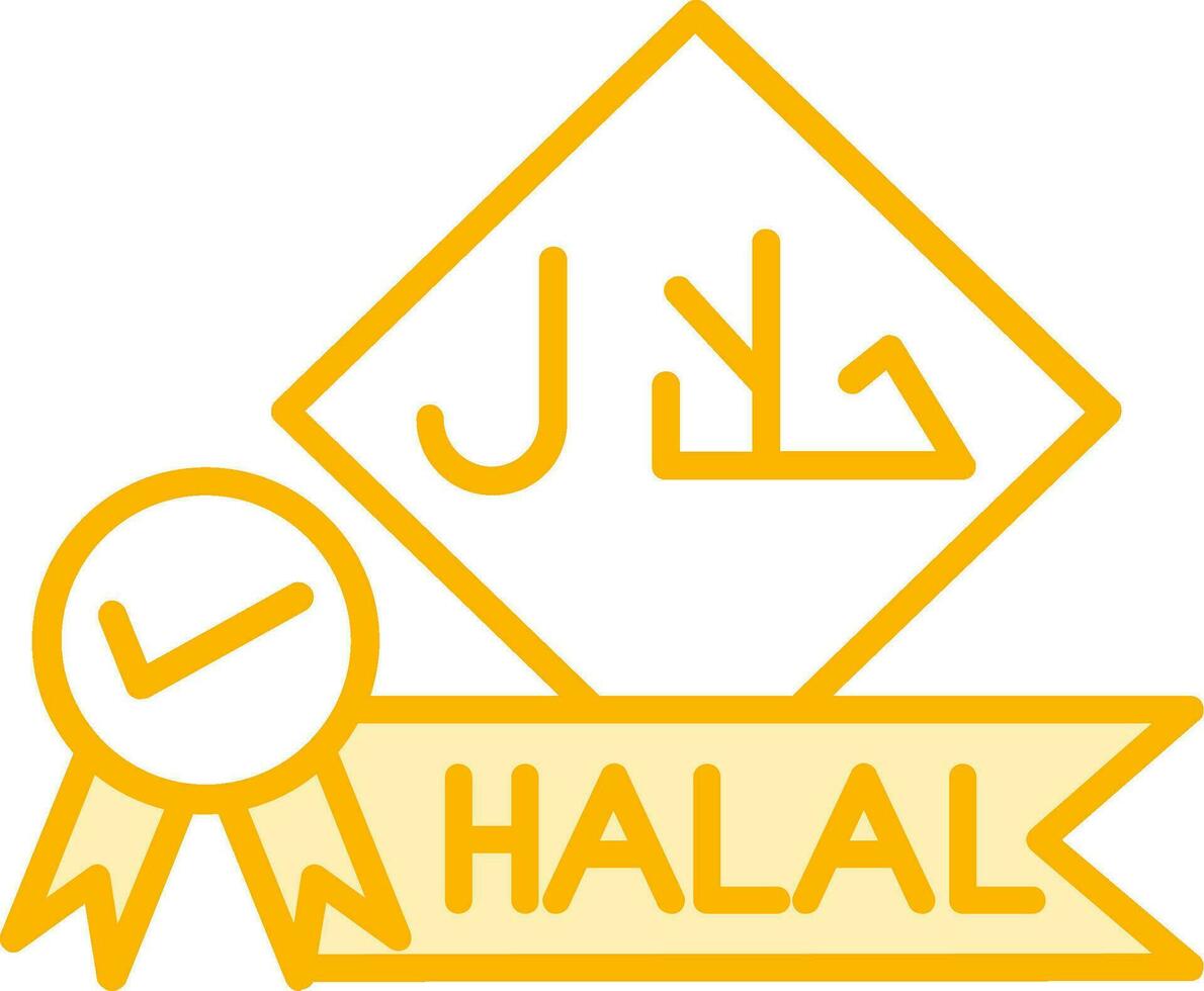 Halal Vector Icon