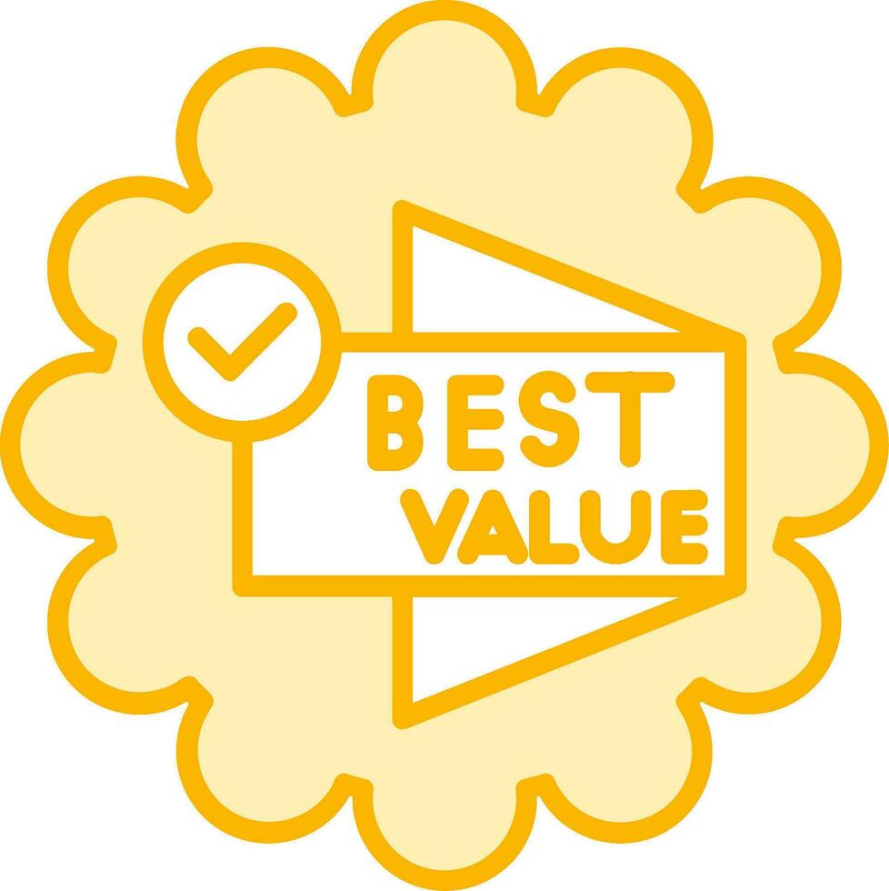 Best Value Vector Icon