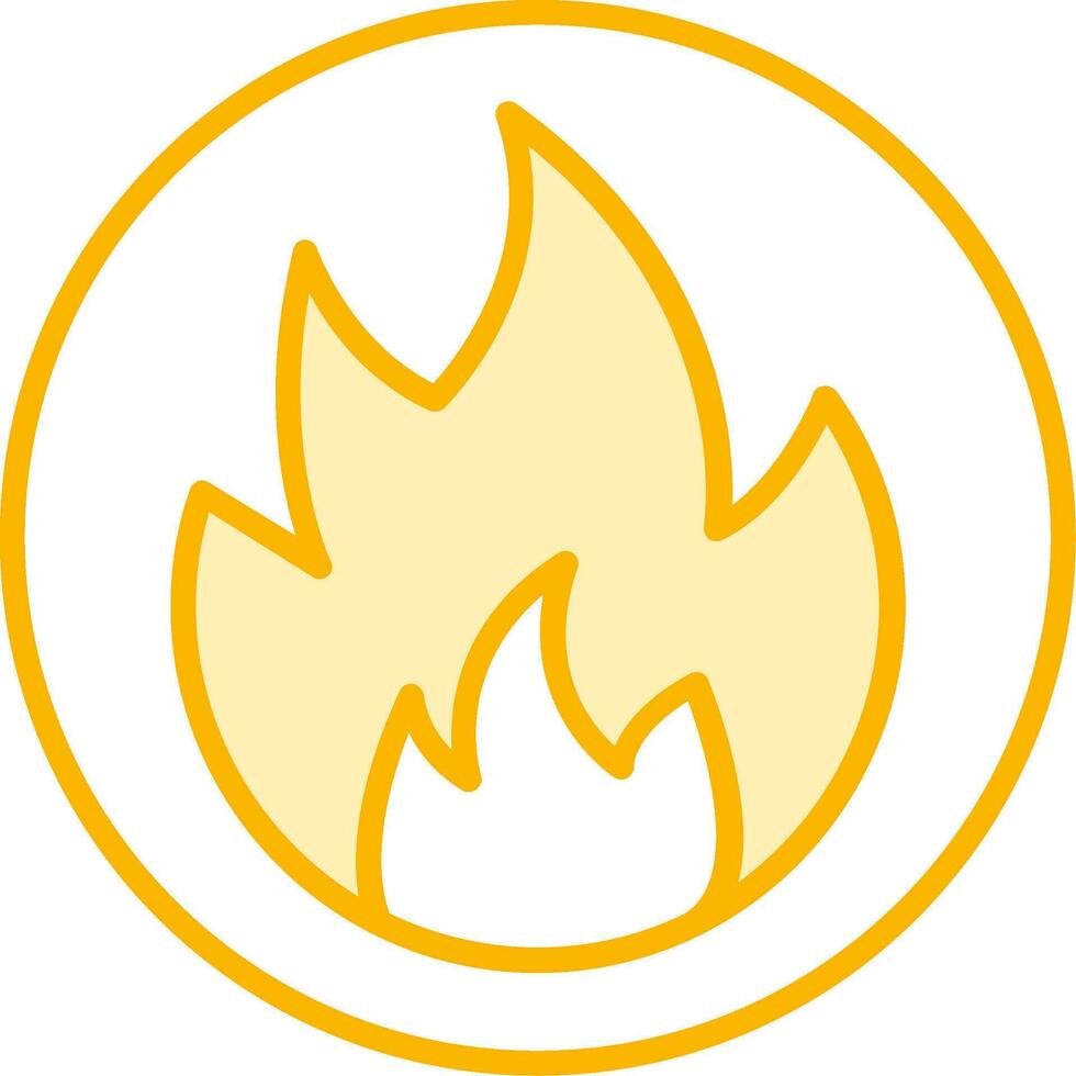 Flammable Vector Icon