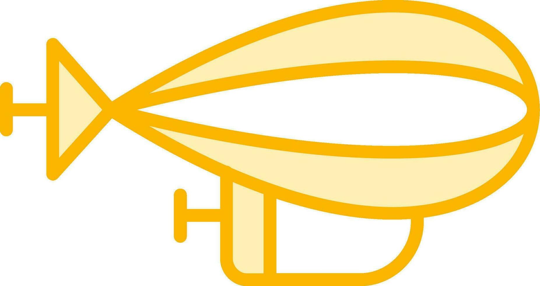 Zeppelin Vector Icon