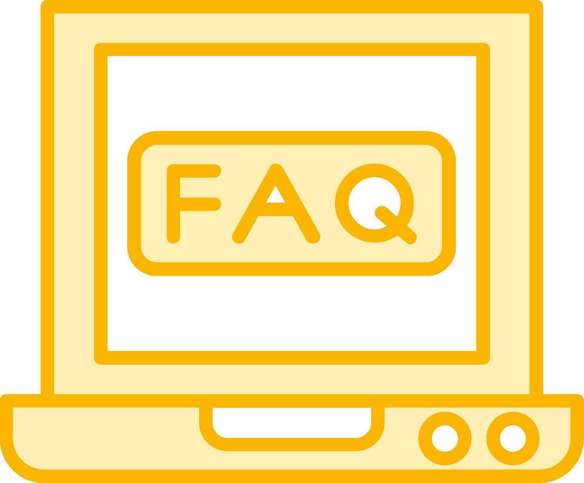 Faq Vector Icon