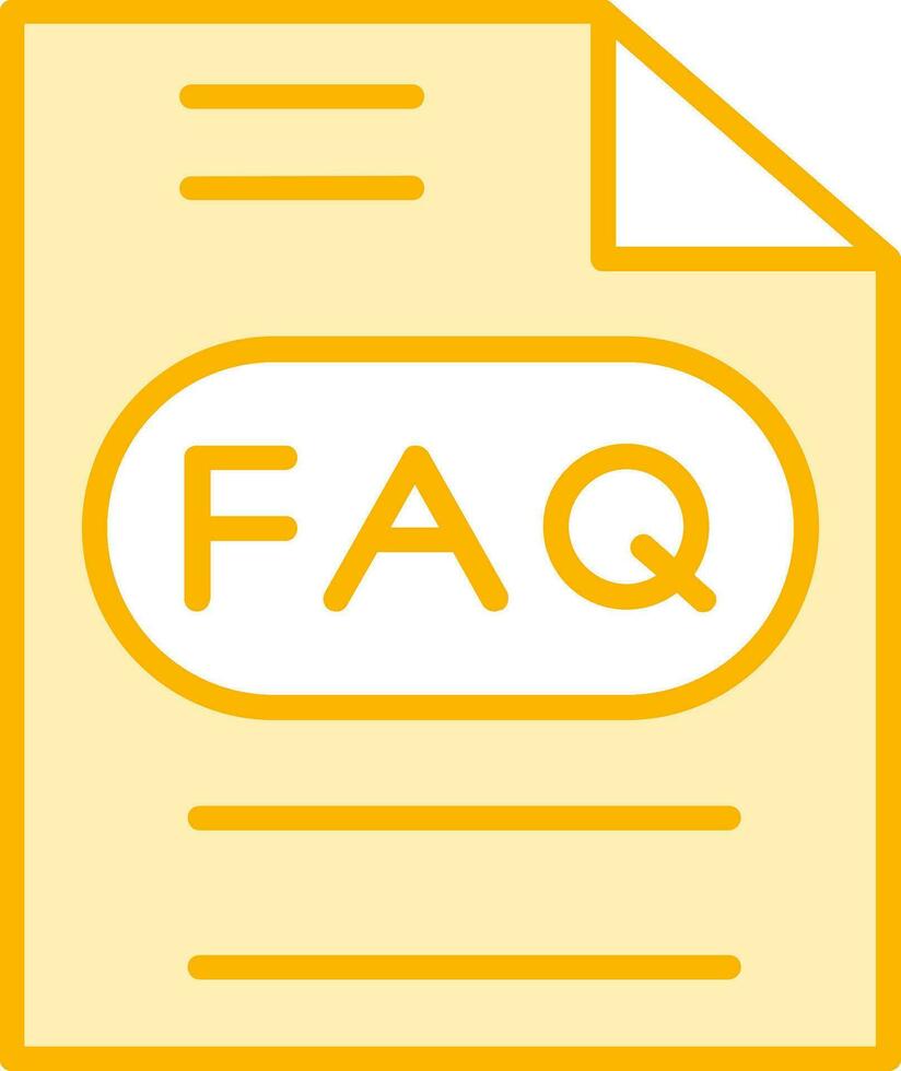 Faq Vector Icon