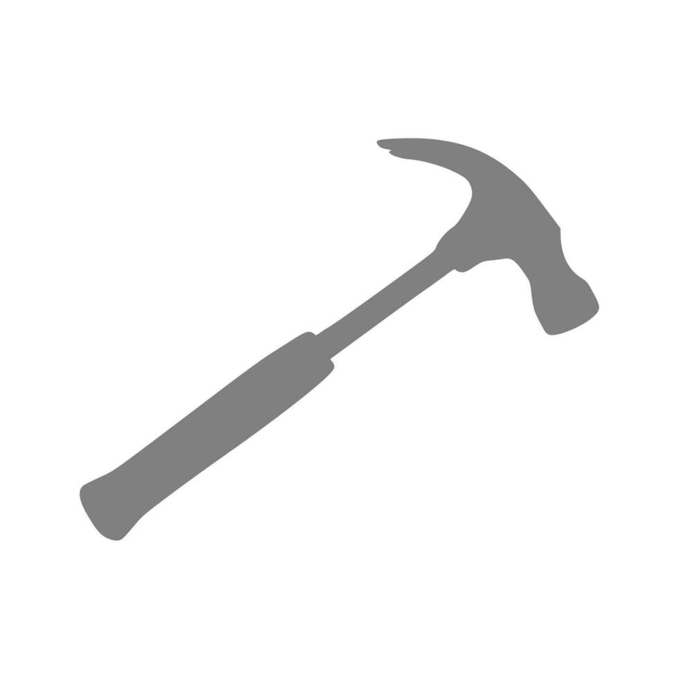 Hammer Icon in trendy flat style isolated on grey background, for your web site design, app, logo, UI. Vector illustration, EPS10.
