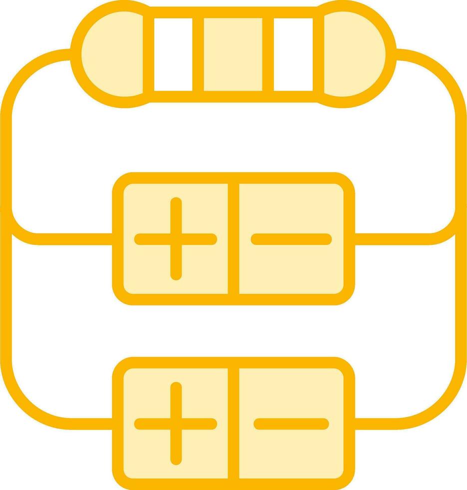 Resistor Vector Icon