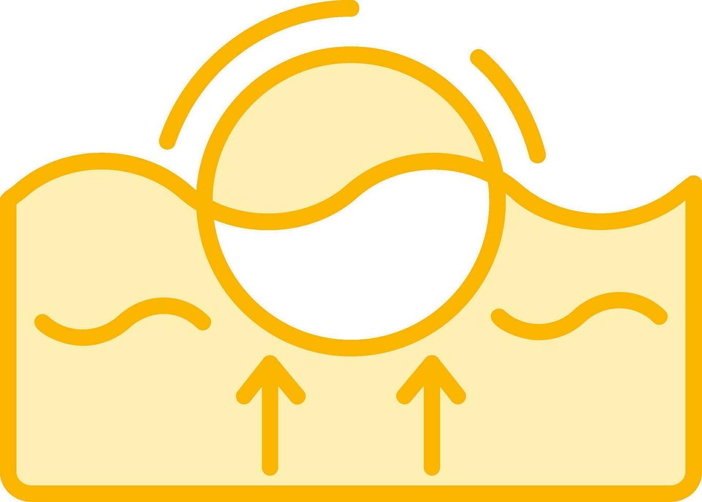 Float Vector Icon