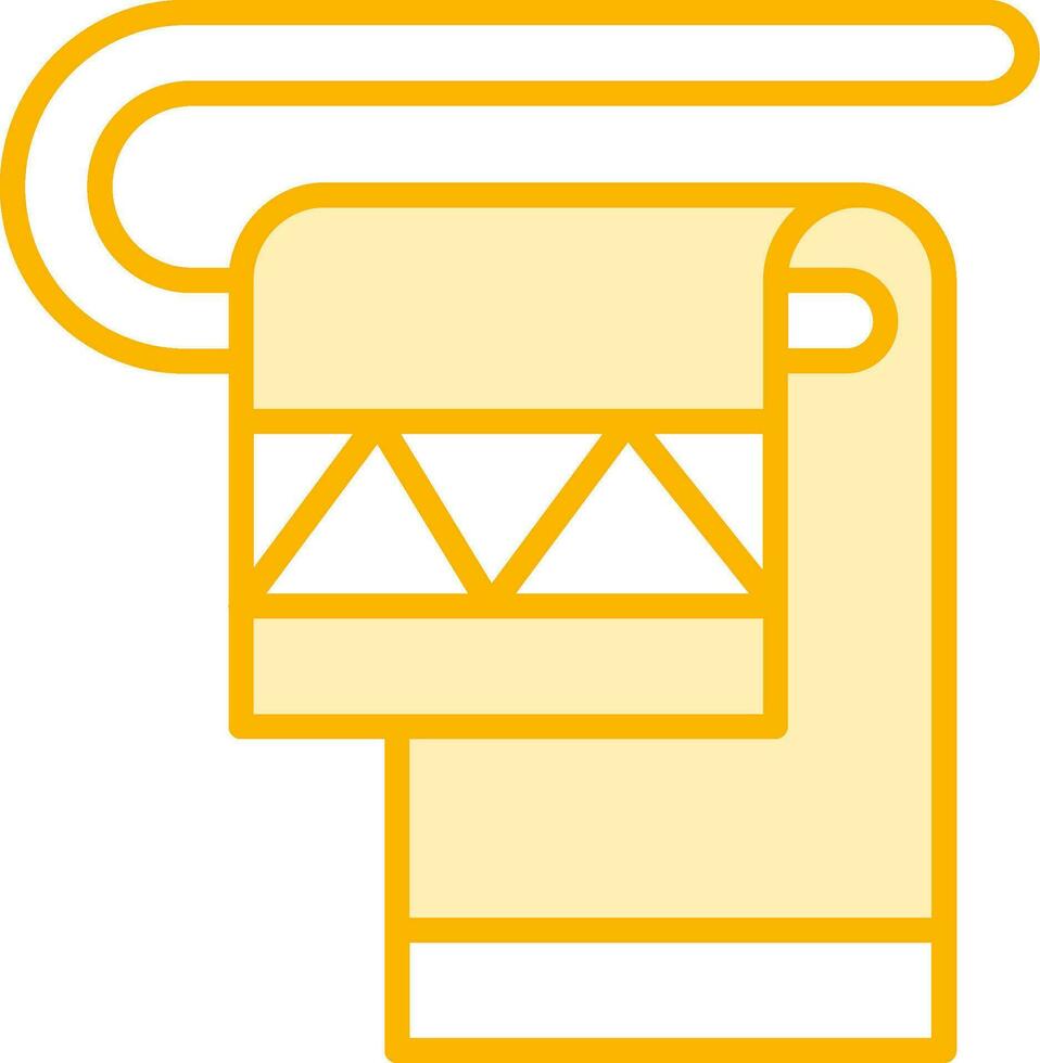 Towel Rack Vector Icon