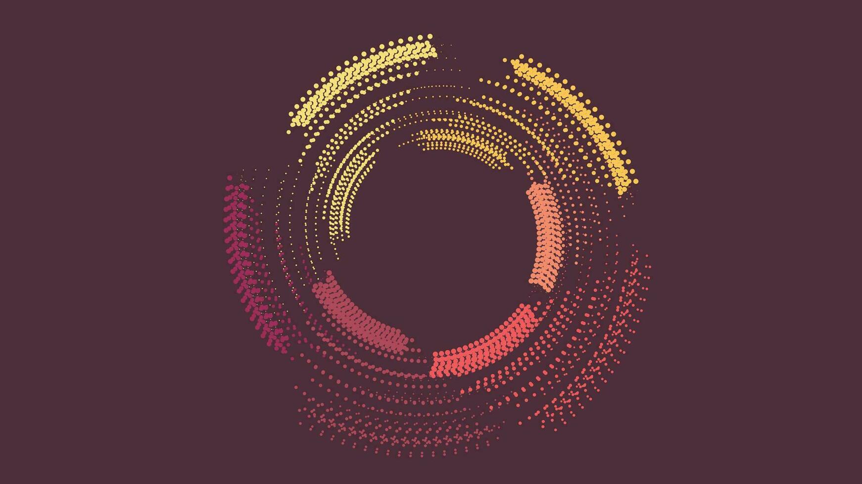 Abstract Spiral background in dark purple vector