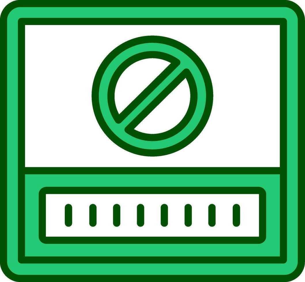 Stop Vector Icon